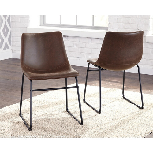 D372-01 DINING UPH SIDE CHAIR (2/CN)